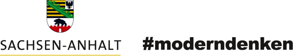 Logo Land Sachsen-Anhalt #moderndenken