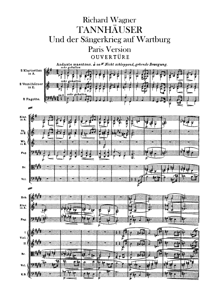 Wagner, Richard (1813 – 1883), in Dessau 2 m 2343673