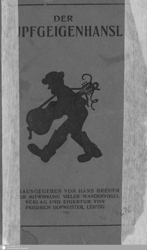 Breuer, Hans (1883 – 1918), Herausgeber des "Zupfgeigenhansl" 1 m 2344344