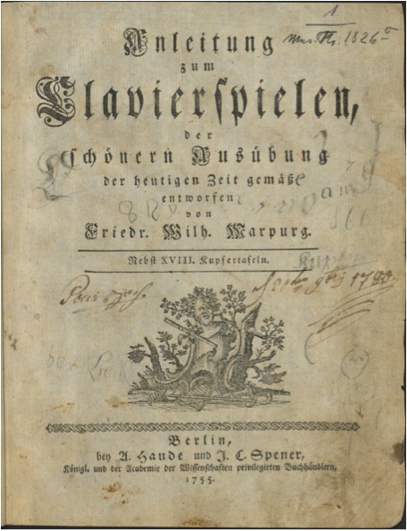 Marpurg, Friedrich Wilhelm (1718 – 1795) 1 m 2346110