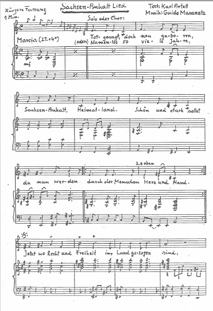 Sachsen-Anhalt-Lieder 2 m 2366307