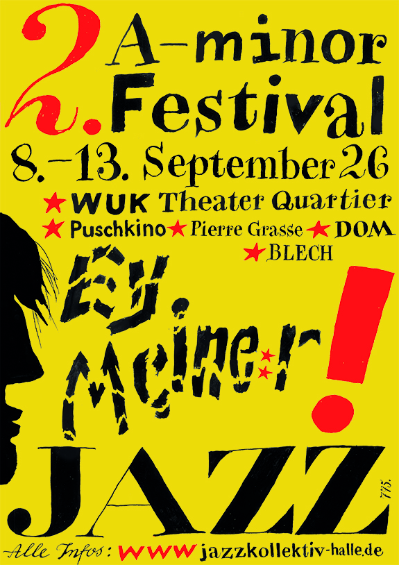 A-Minor - Festival für Jazz und improvisierte Musik / Jazzkollektiv Halle e.V. 1 m 4116901